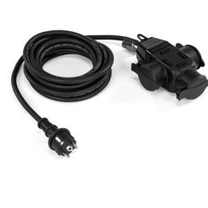 Alargador 7 m con hembra triple schuco