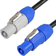 Cable con conector powercon a powercon