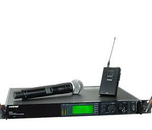 Sistema simple Shure ur4s + (j5 o j5e) (578-638) con mic shure ur2 o petaca ur1
