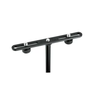 Soporte doble para micrófonos o antenas