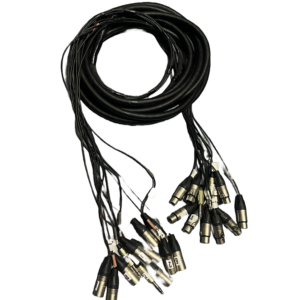 Manguera 10xlr y 2 jack stereo Neutrik